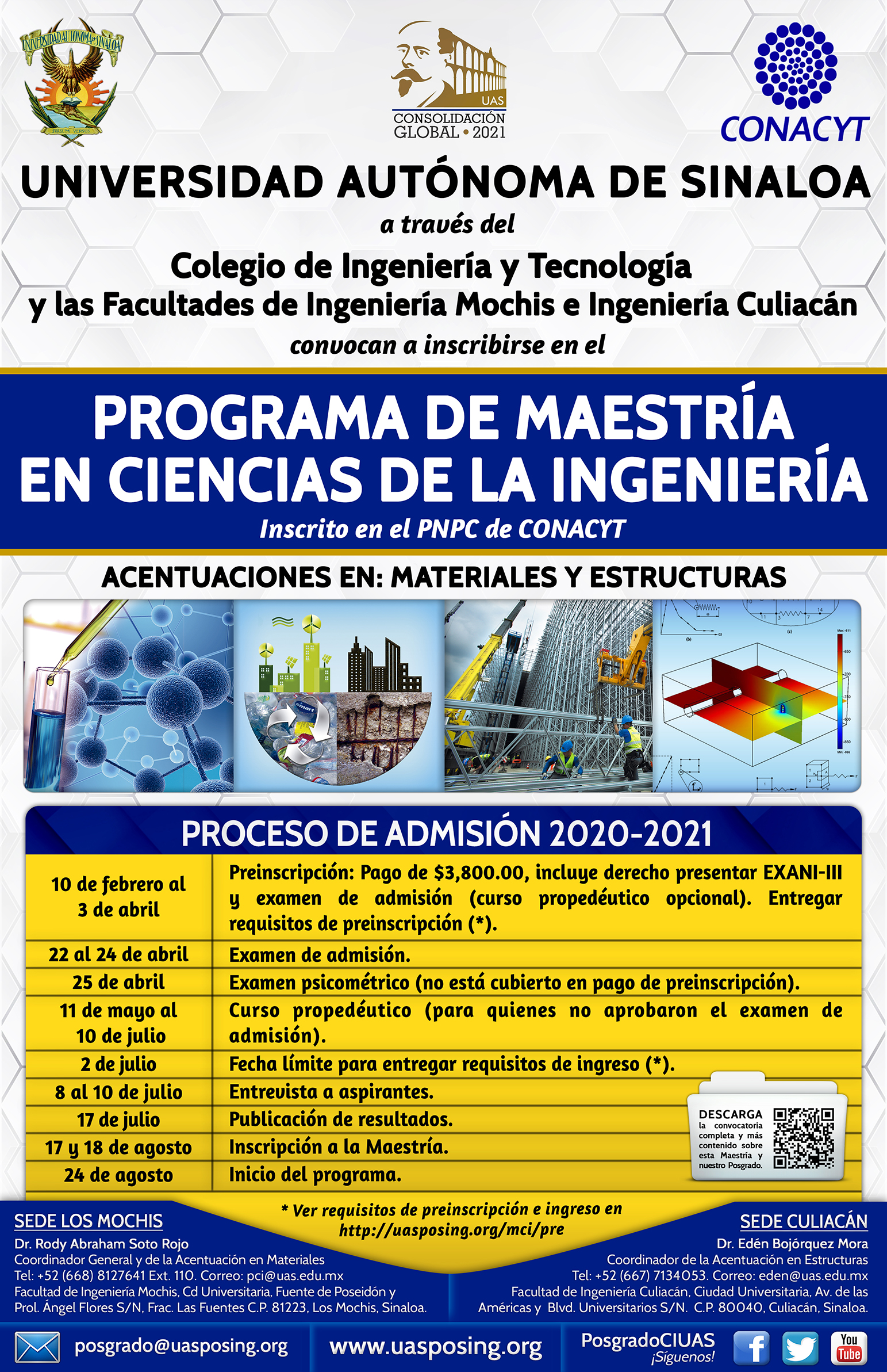 Poster - Convocatoria 2020-2021 Maestría en Ciencias de la Ingeniería